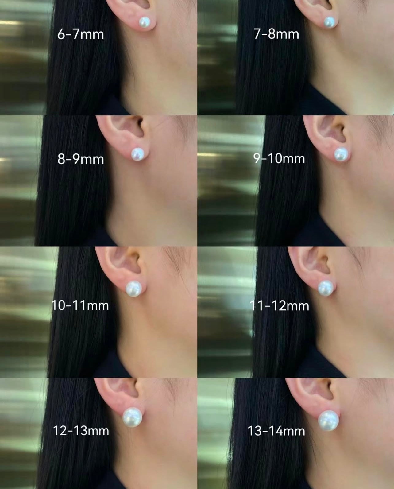 Freshwater Pearl Natural Freshwater Pearl Earrings 3-14mm