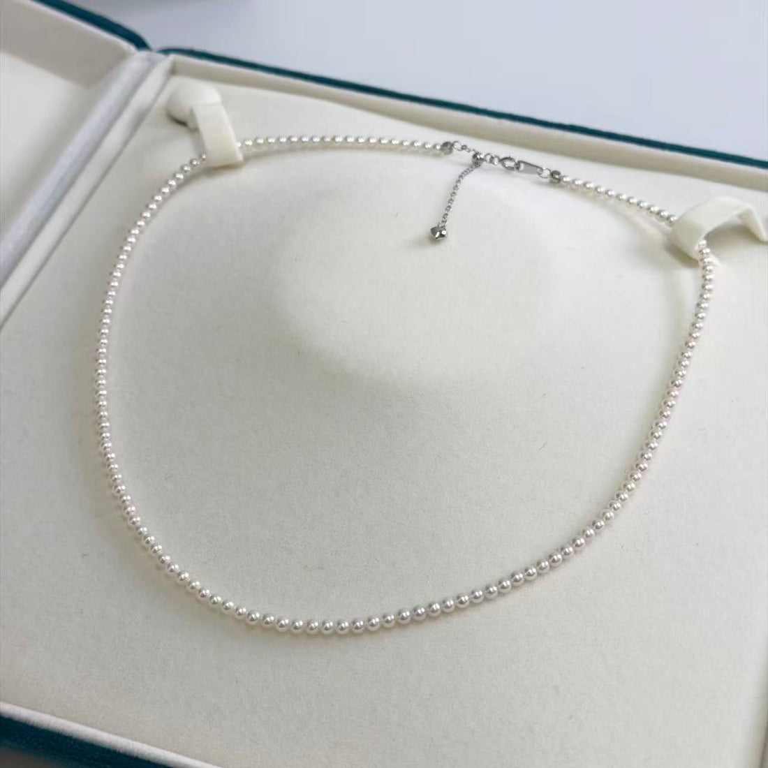 2-3mm 白色淡水珠珠鏈項鏈 Freshwater Pearl Necklace