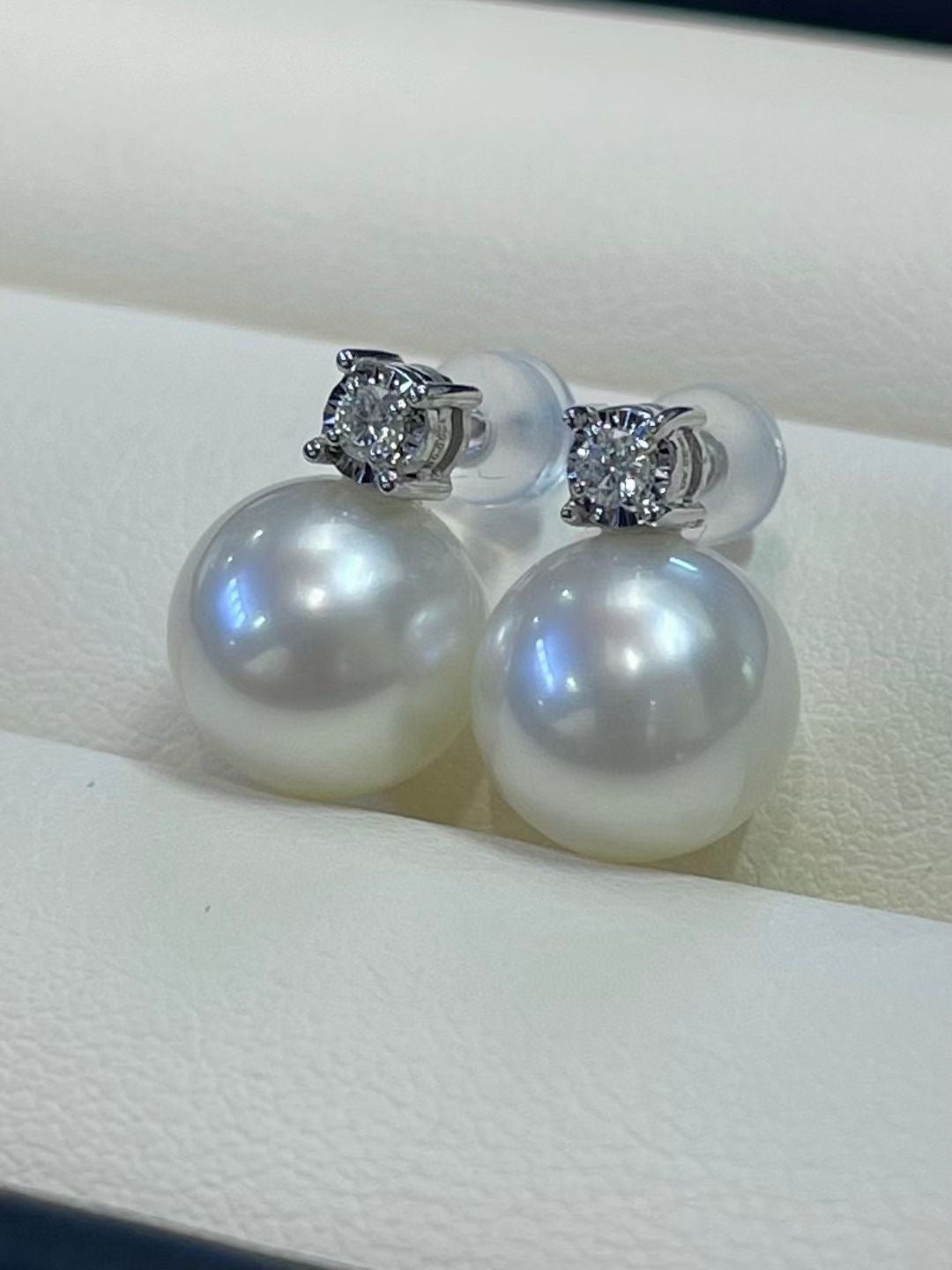 8-9mm戴妃耳環 Freshwater Pearl Earrings